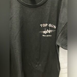Top Gun San Diego Black T-Shirt Size Medium